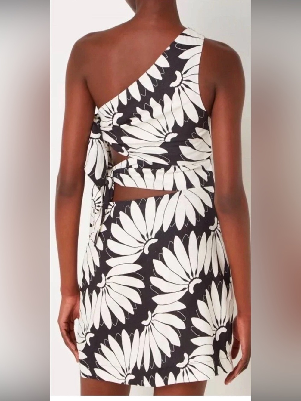Farm Rio One Shoulder Mini Dress - Picture 2 of 7